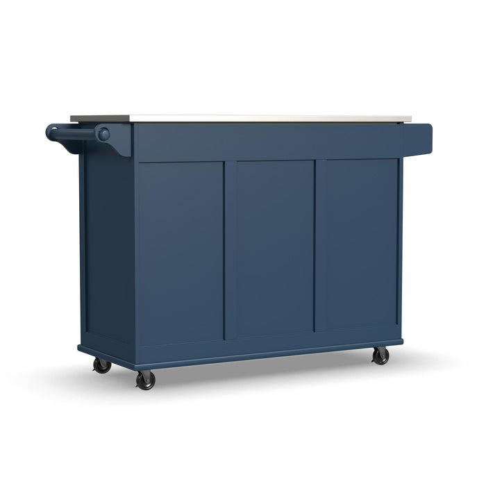 Dolly Madison Blue Kitchen Cart