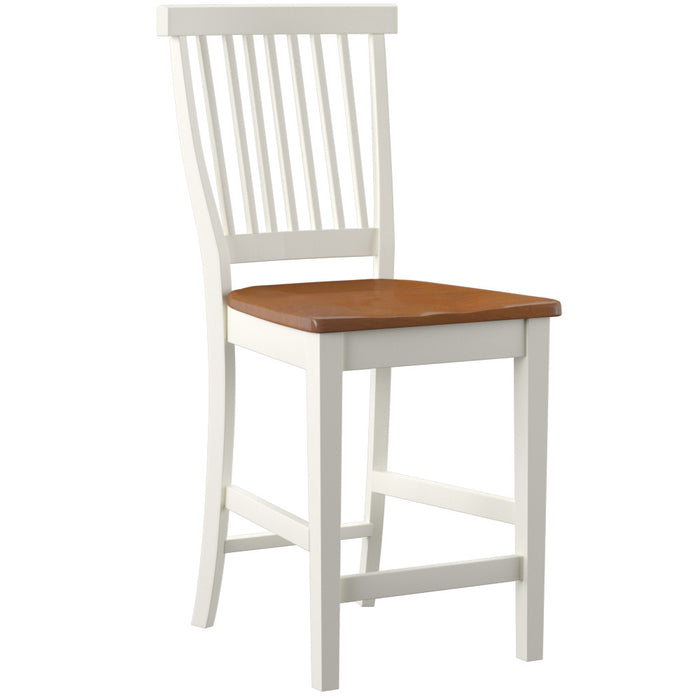 Americana Off-White Counter Stool