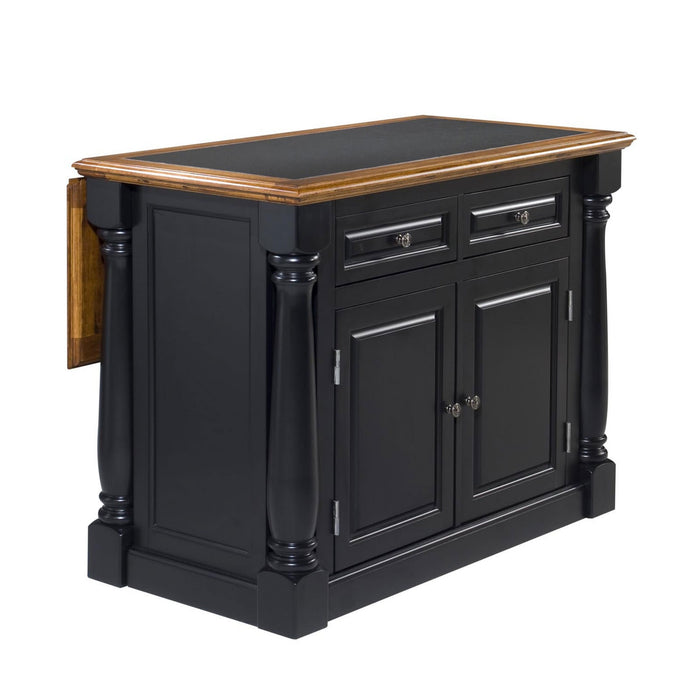 Monarch Black Kitchen Island