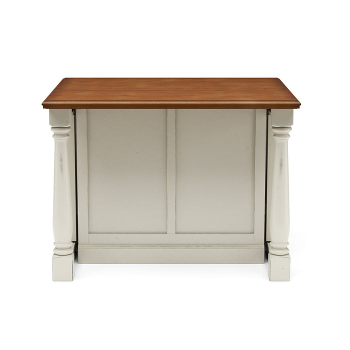 Monarch Off-White Kitchen Island