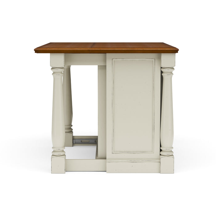 Monarch Off-White Kitchen Island