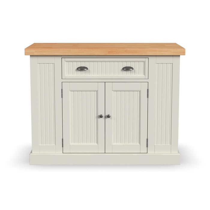 Nantucket Off-White Kitchen Island