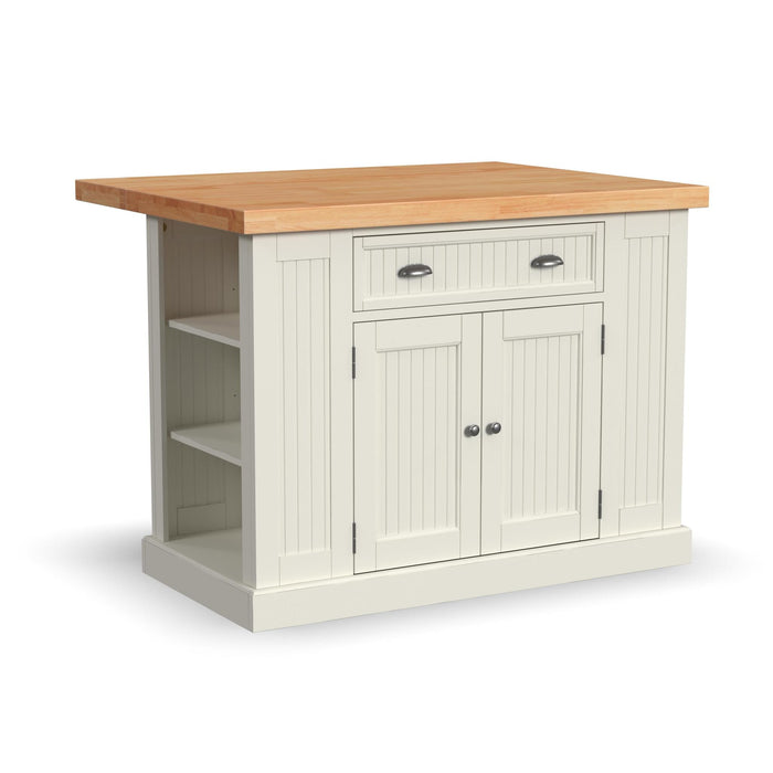 Nantucket Off-White Kitchen Island