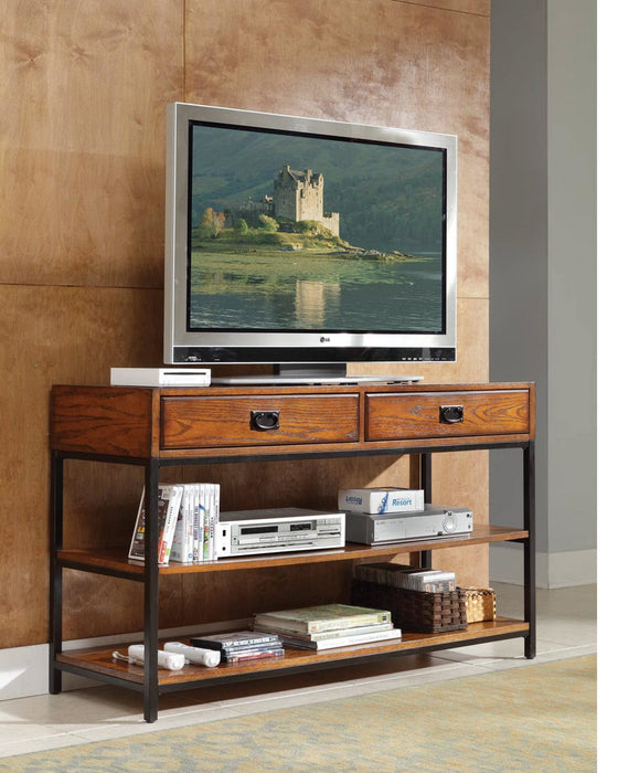 Modern Craftsman Brown Media Console