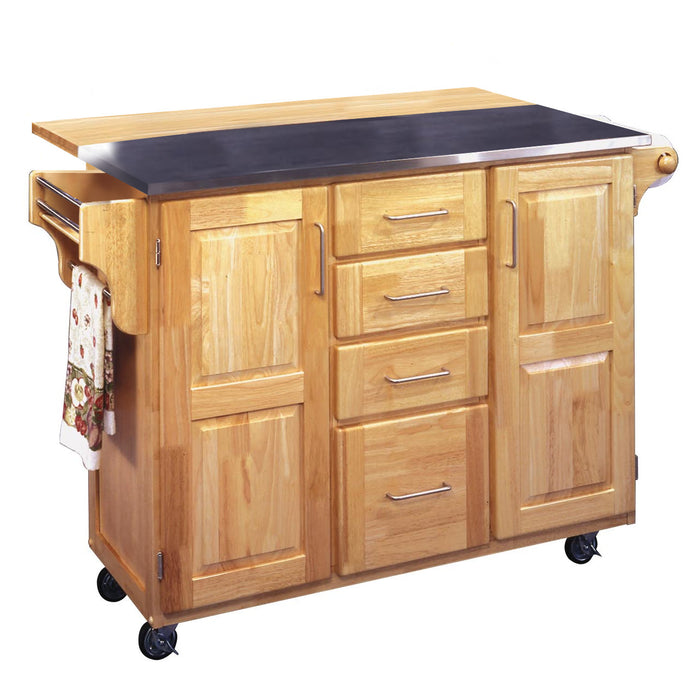 General Line Brown Kitchen Cart