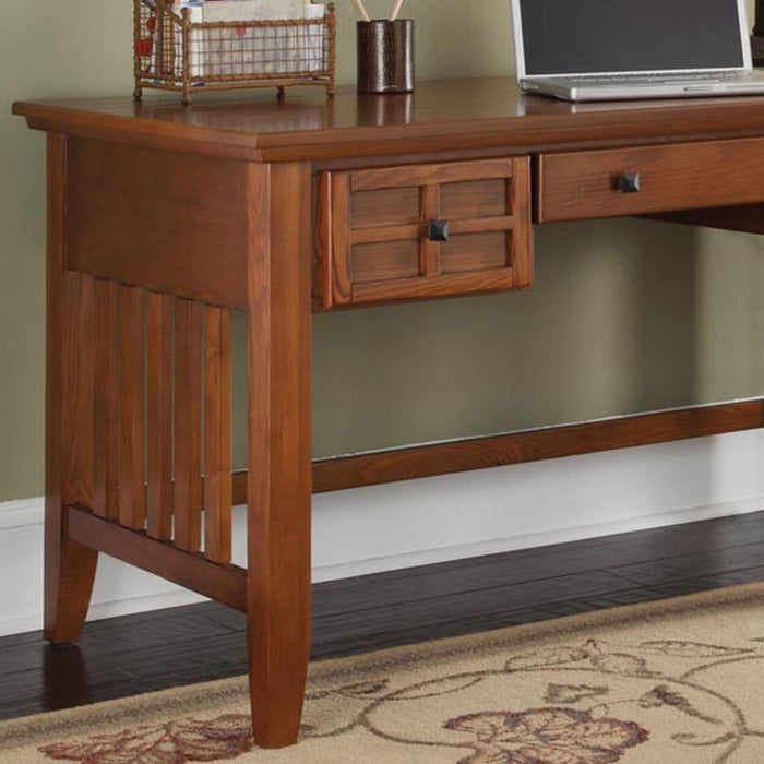 Arts & Crafts Brown Executive Desk