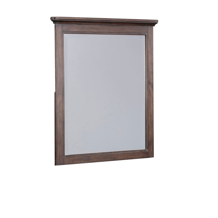 Southport Brown Mirror