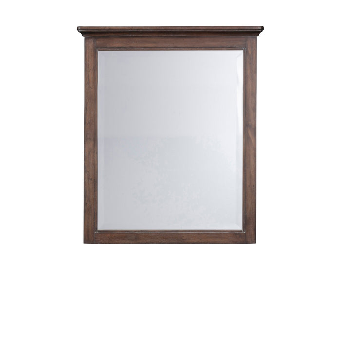Southport Brown Mirror