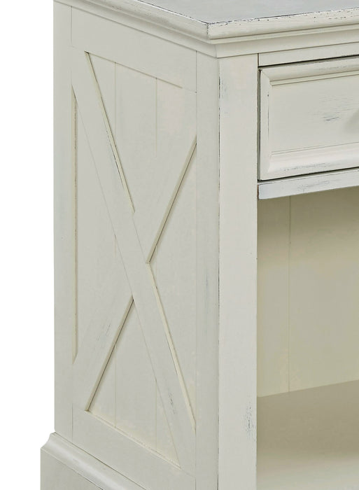 Seaside Lodge Off-White Nightstand