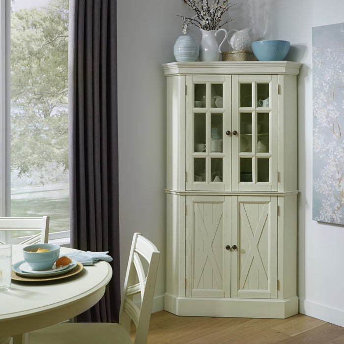 Seaside Lodge Corner China Cabinet