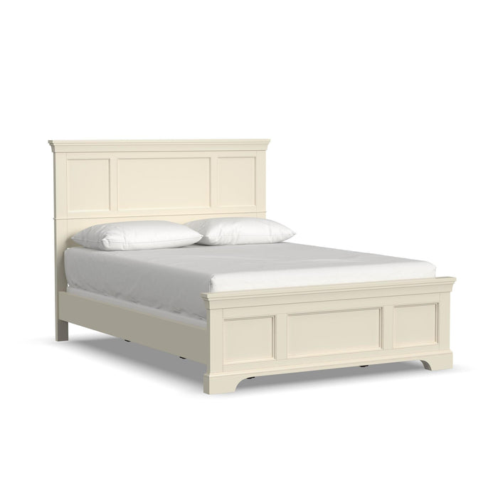 Naples Off-White Queen Bed