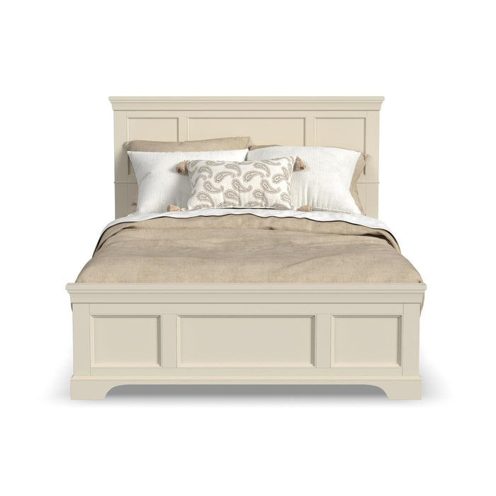 Naples Off-White Queen Bed