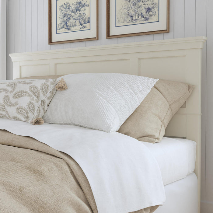 Naples Off-White King Headboard