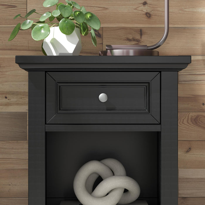 Bedford Black Nightstand