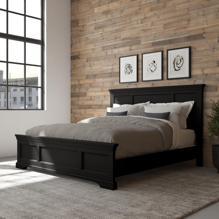 Bedford Black King Bed