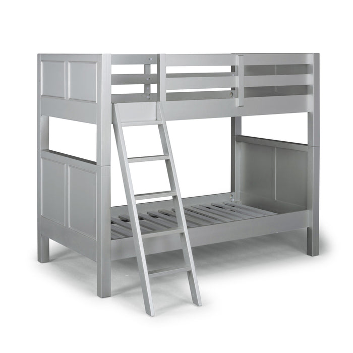 Venice Gray Twin Over Twin Bunk Bed