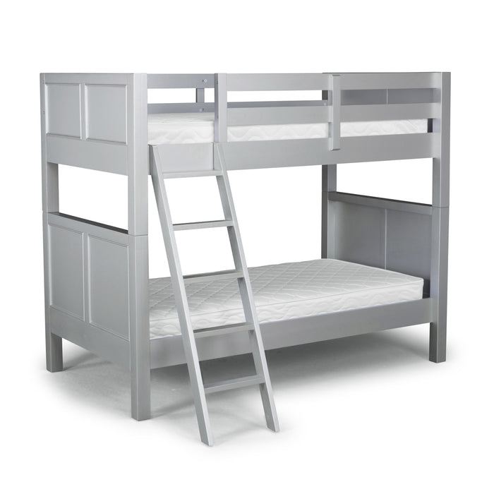 Venice Gray Twin Over Twin Bunk Bed