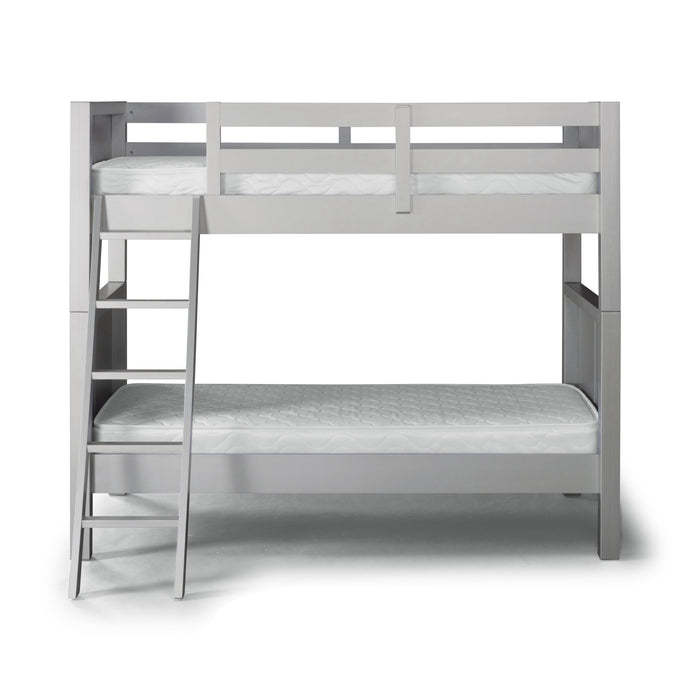 Venice Gray Twin Over Twin Bunk Bed