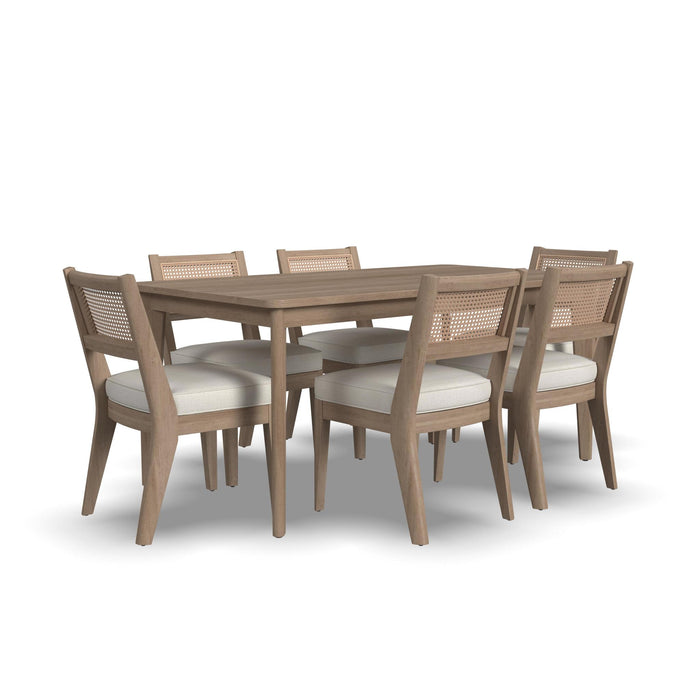 Brentwood Brown Rectangle Dining Set