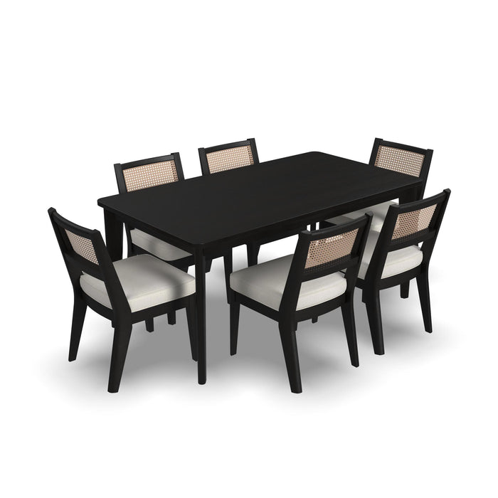 Brentwood Black Rectangle Dining Set