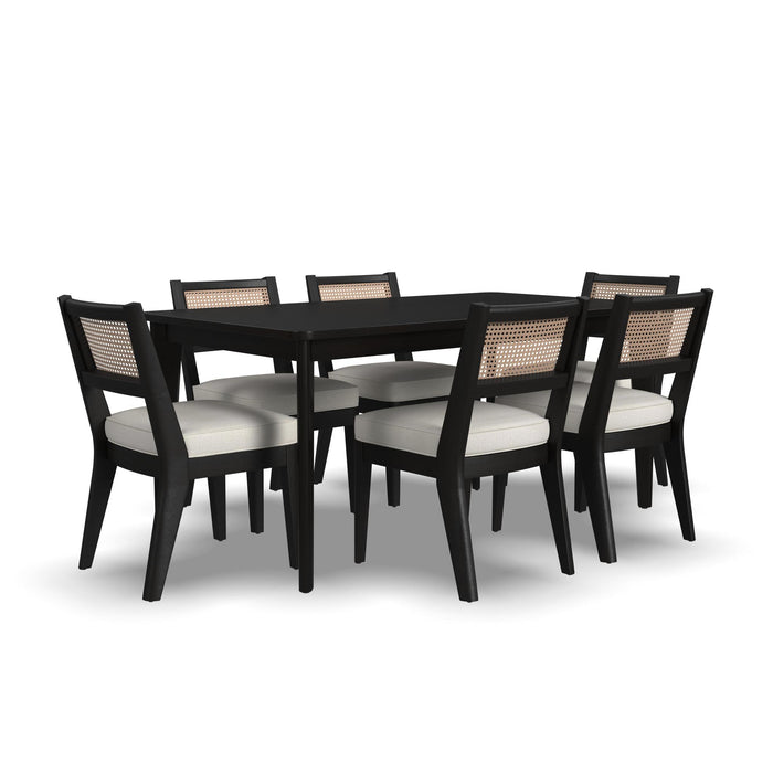 Brentwood Black Rectangle Dining Set