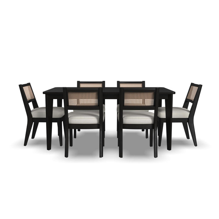 Brentwood Black Rectangle Dining Set