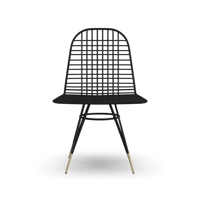Du Juor Black Chair (Set of 2)