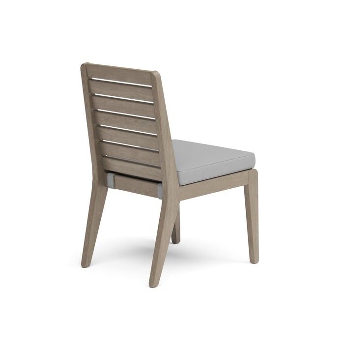 Sustain Gray Outdoor Dining Chair Pair