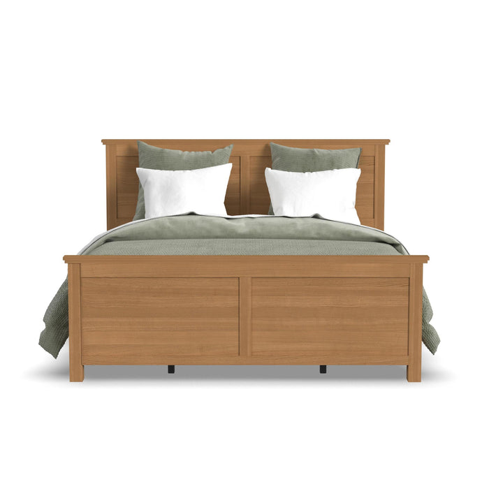 Oak Park Brown King Bed