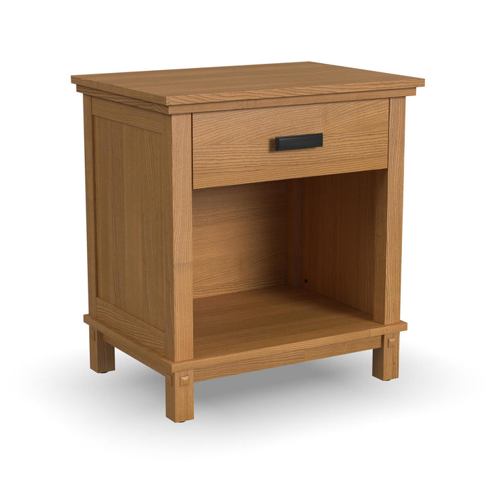 Oak Park King Bed and Two Nightstands