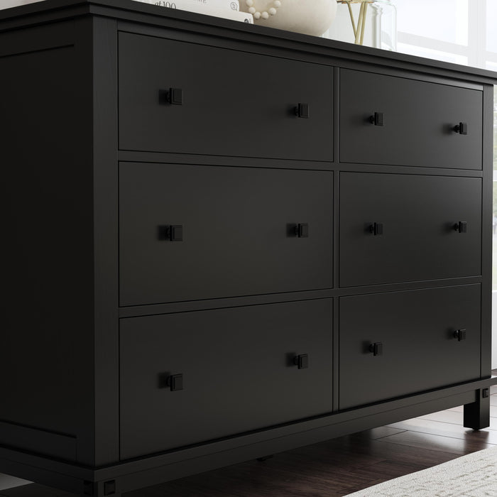 Oak Park Black Dresser