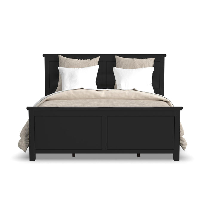 Oak Park Black King Bed