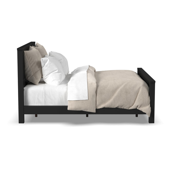 Oak Park Black King Bed