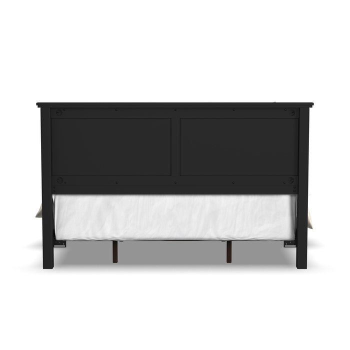 Oak Park Black King Bed