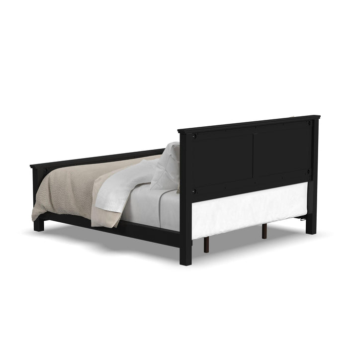 Oak Park Black King Bed