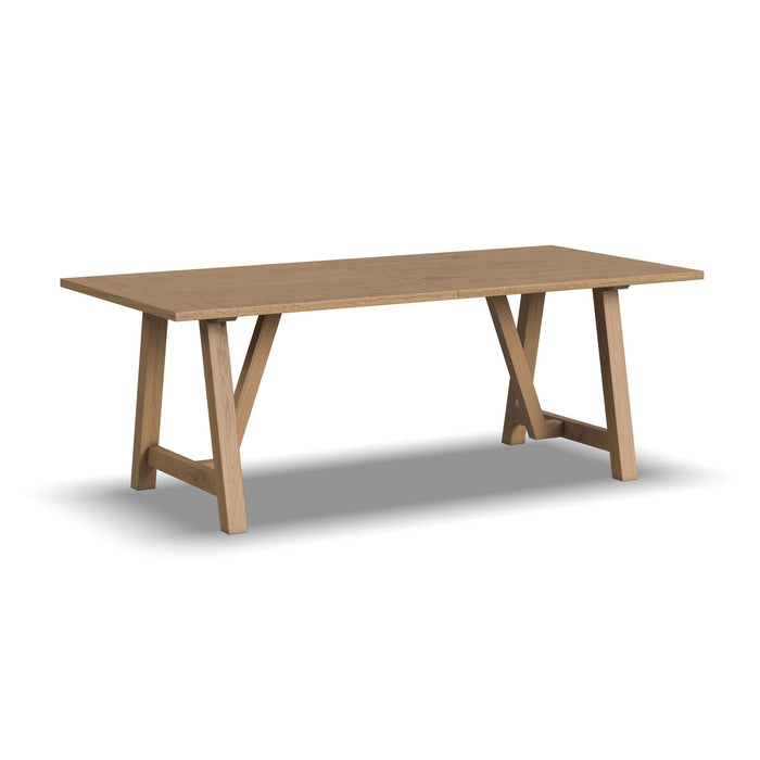 Trestle Brown Dining Table