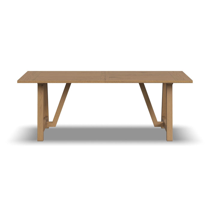 Trestle Brown Dining Table