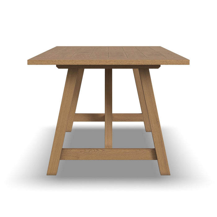 Trestle Brown Dining Table