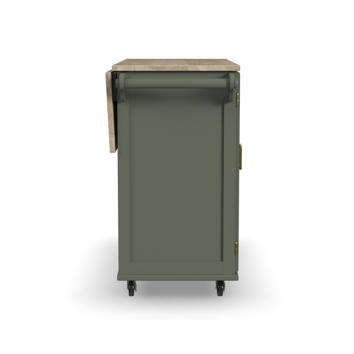 Dolly Madison Drop Leaf Kitchen Cart