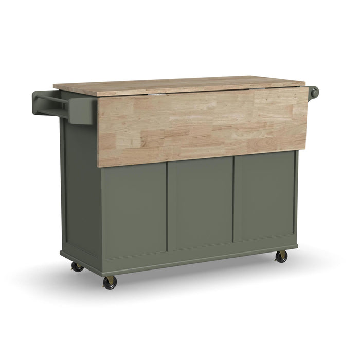 Dolly Madison Drop Leaf Kitchen Cart