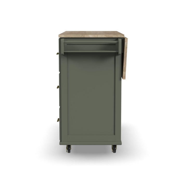 Dolly Madison Drop Leaf Kitchen Cart