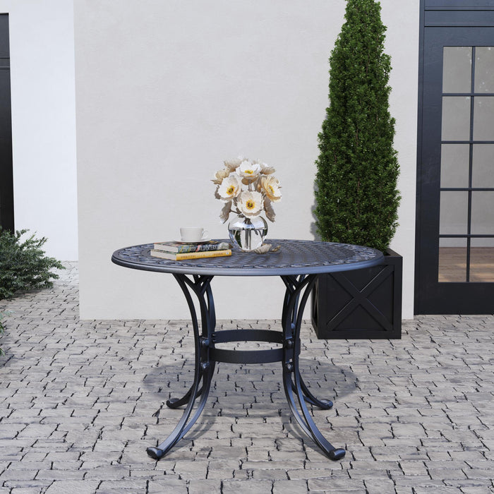 Sanibel Black Outdoor Dining Table