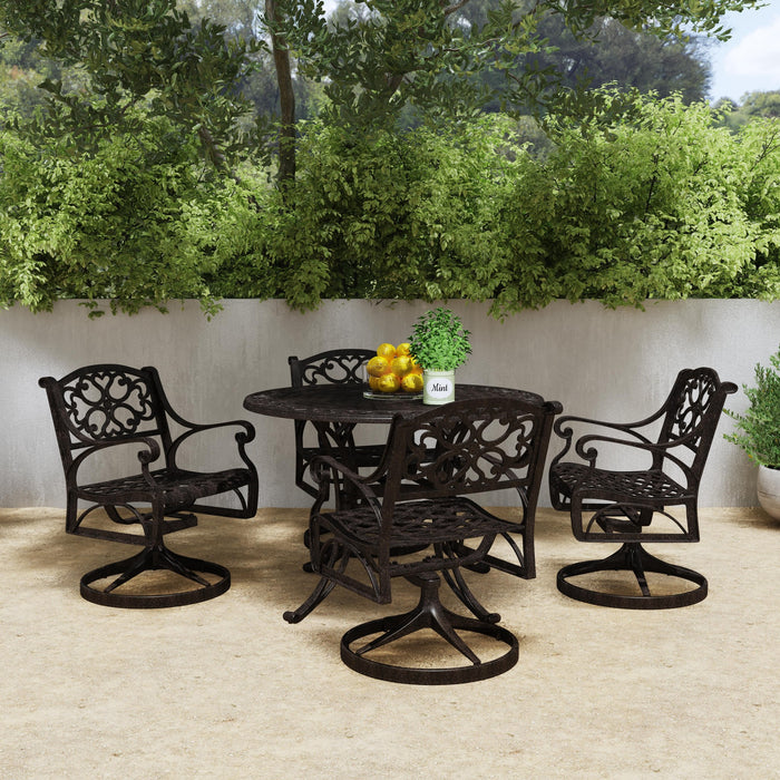 Sanibel Bronze 5 Piece Outdoor Dining Set