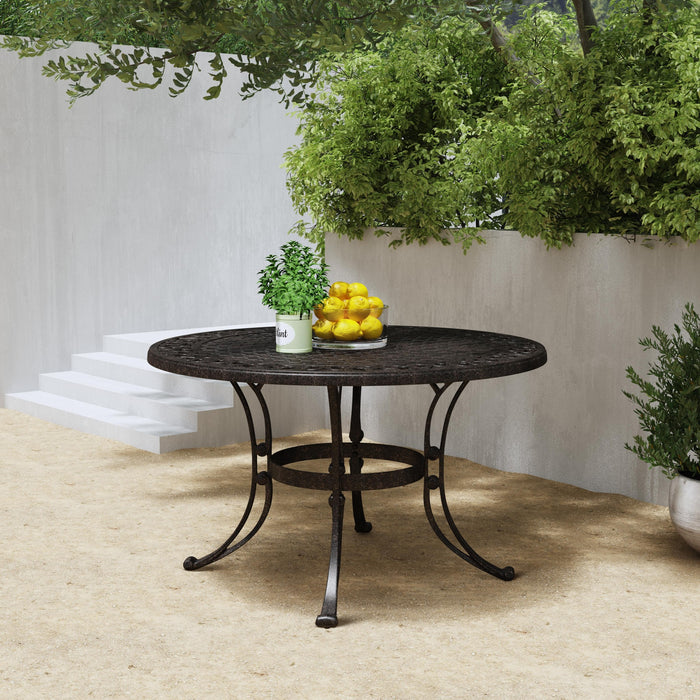 Sanibel Bronze Outdoor Dining Table