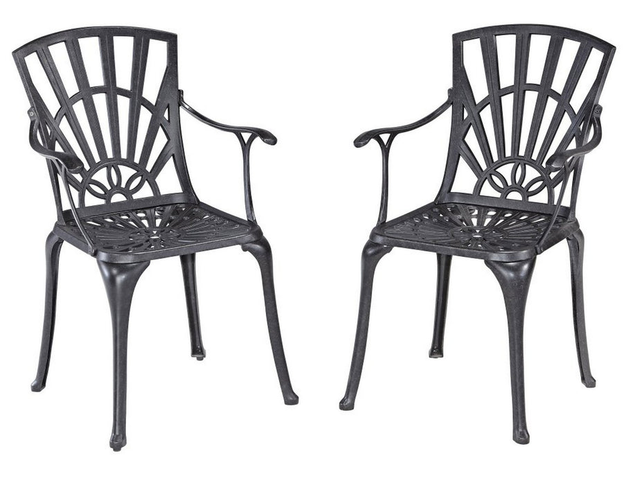 Grenada Charcoal 5 Piece Outdoor Dining Set