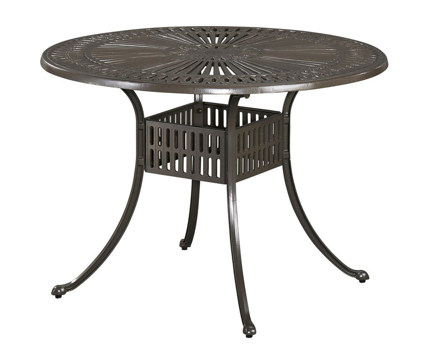 Grenada Khaki Gray Outdoor Dining Table