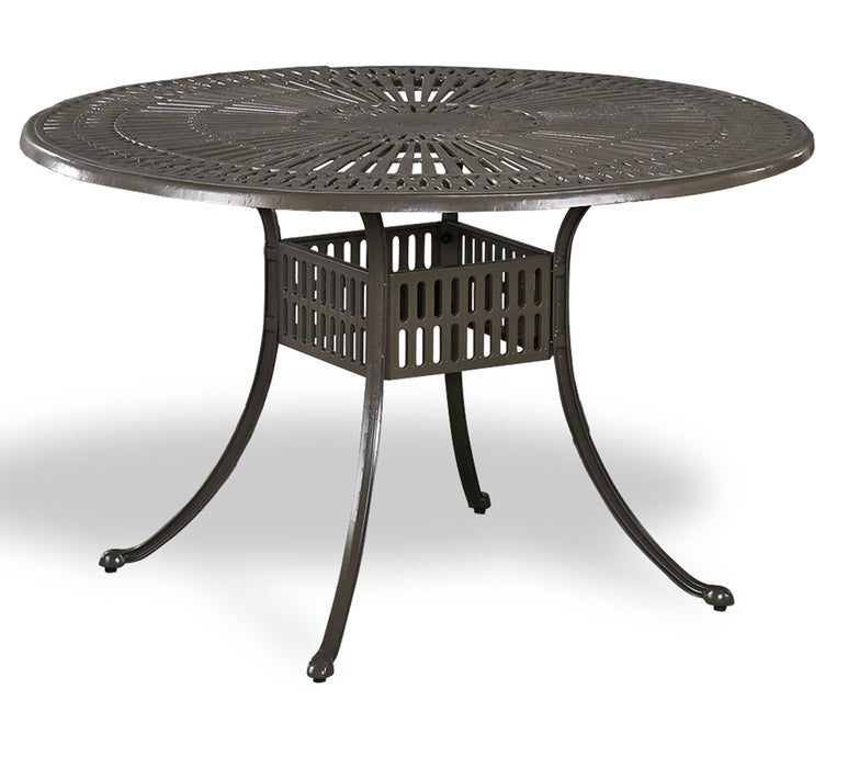 Grenada Khaki Gray Outdoor Dining Table