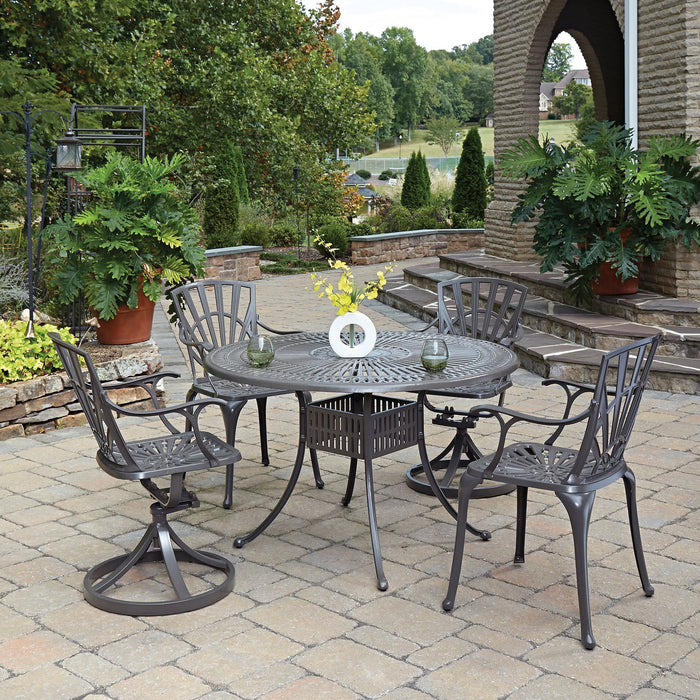 Grenada Khaki Gray Outdoor Dining Table