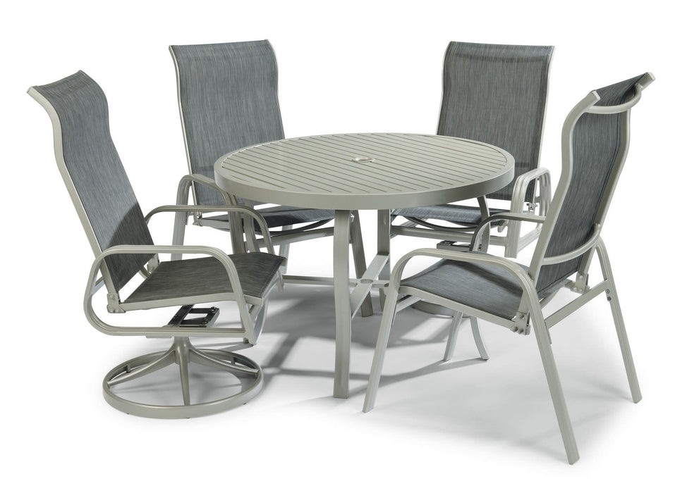 Captiva Gray 5 Piece Outdoor Dining Set