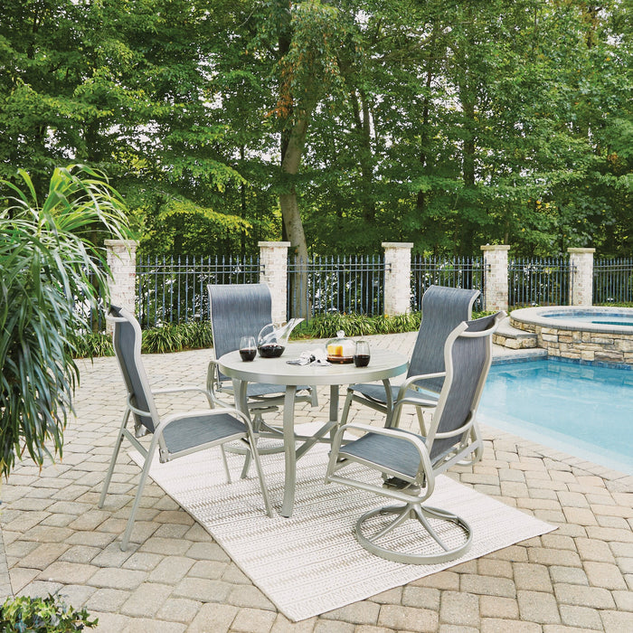 Captiva Gray 5 Piece Outdoor Dining Set